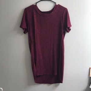 Burgundy tunic